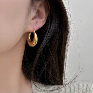 French Style Gold Earrings